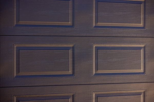 Garage doors painted by LA Painting & Decorating, Perth
