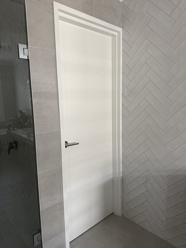 Doors painted by LA Painting & Decorating, Perth