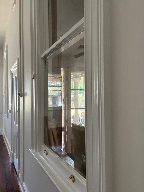 Windows painted by LA Painting & Decorating, Perth