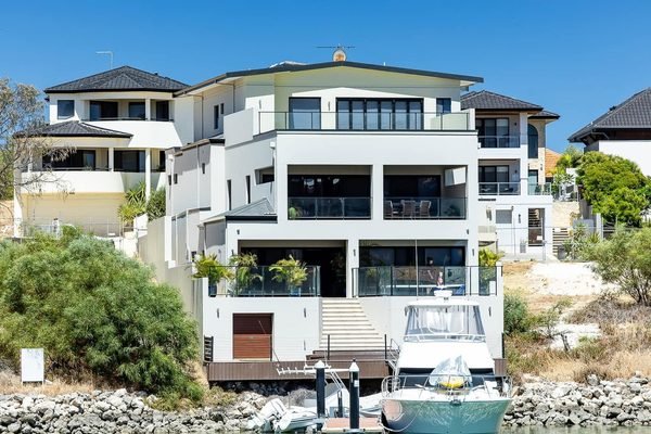 Doors & windows painted by LA Painting & Decorating, Perth