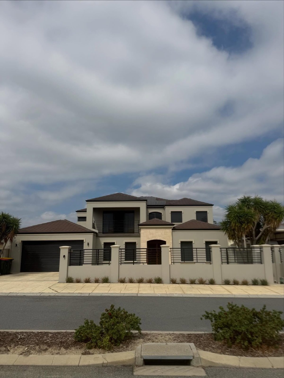 Two-storey North Perth home near Leederville after an exterior repaint, LA Painting & Decorating